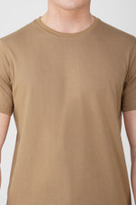 Load image into Gallery viewer, Solid Round Neck T-Shirt 180 GSM Cotton