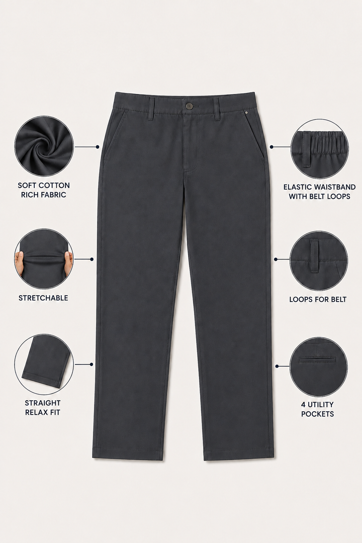 Essential Cotton Trouser