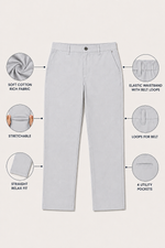 Load image into Gallery viewer, Essential Cotton Trouser