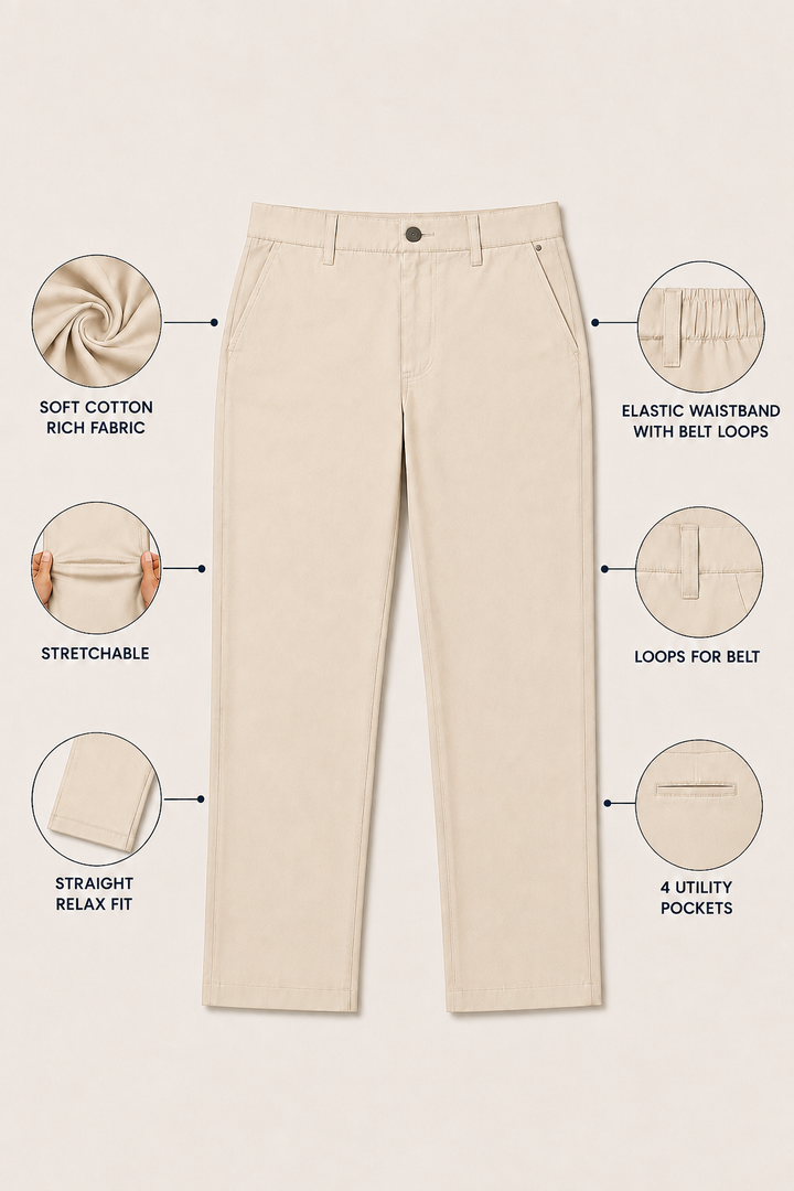 Essential Cotton Trouser